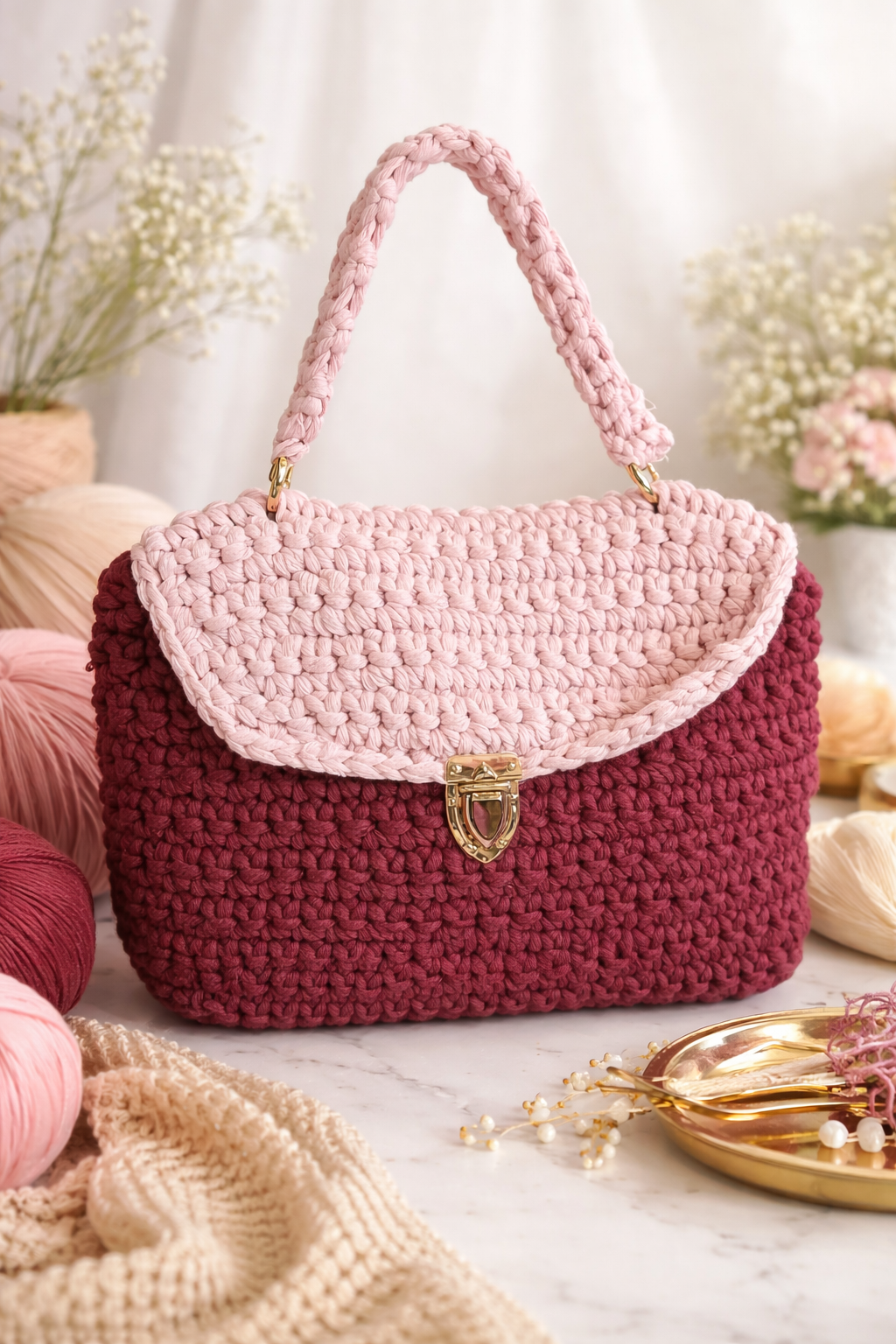 Blush Berry Handbag
