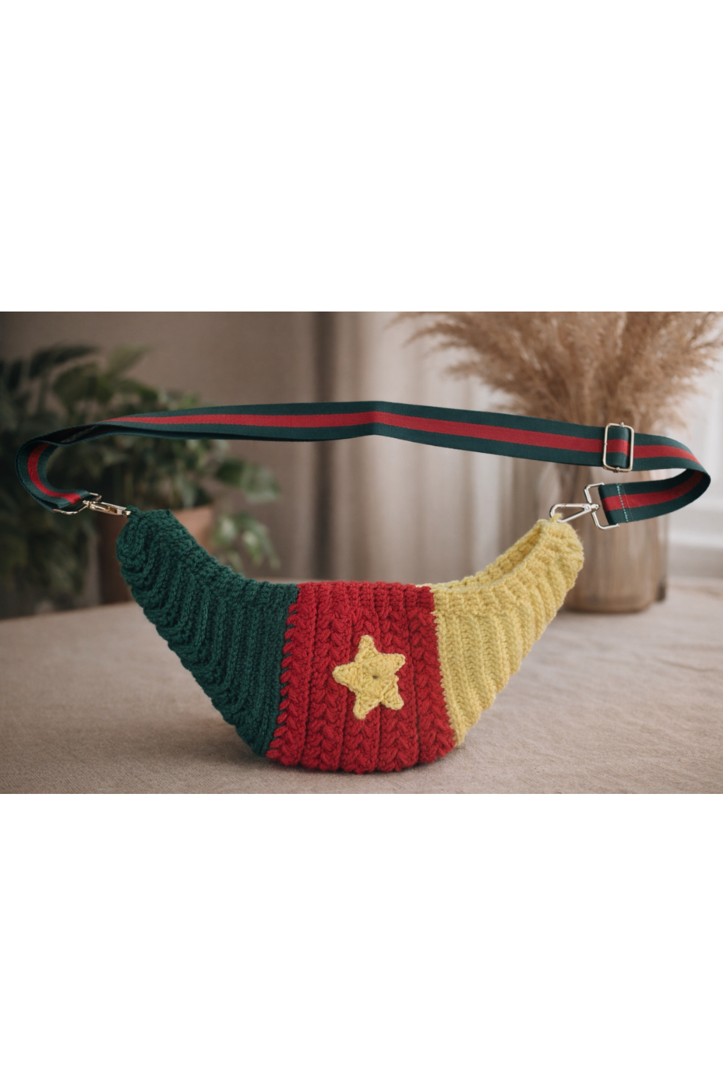 Cameroon Crochet Belt Bag